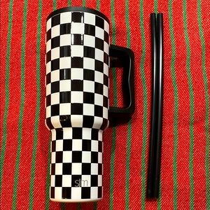 Simple Modern Black Checkered